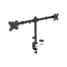 Suporte De Mesa Triarticulado Para 2 Monitores De 10" A 24" Prata Suporte De Mesa Triarticulado Para 2 Monitores De 10" A 24" Prata