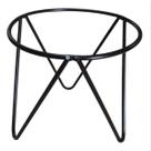 Suporte de Mesa Tripé para Vaso 15 Preto - JC JARDIM Suporte de Mesa Tripé para Vaso 15 Preto - JC JARDIM