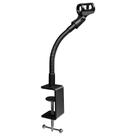 Suporte de microfone Angksorm Flexível Gooseneck de 9 polegadas com braçadeira Suporte de microfone Angksorm Flexível Gooseneck de 9 polegadas com braçadeira
