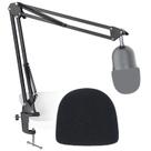 Suporte de microfone Boom Arm com filtro Pop para Razer Seiren Mini