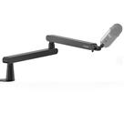 Suporte de Microfone de Mesa IXTECH LIZARD - Braço Articulado de Baixo Perfil