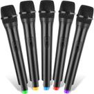Suporte de microfone falso Facmogu 5 PCS para simular fala