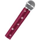 Suporte de microfone Sanwuta Fake Sparkly Bling Strass