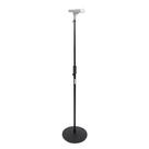 Suporte de microfone Shure by Gator, base redonda, altura padrão
