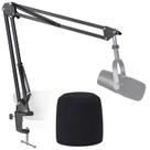 Suporte de microfone SUNMON Shure MV7 Boom Arm com filtro Pop