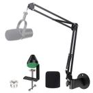 Suporte de microfone YOUSHARES MV7 Boom Arm com pára-brisas de espuma