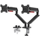 Suporte de Monitor Braço Duplo Amvox ASM 016A 17" A 32"