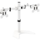 Suporte de monitor duplo WALI MF002-W para 2 monitores de até 27"