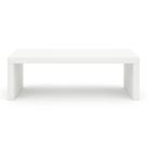 Suporte de Monitor em MDF Branco TX 50cm Largura Design Clean e Funcional Suporte de Monitor em MDF Branco TX 50cm Largura Design Clean e Funcional