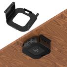 Suporte de montagem CENYIDU para HP USB-C Dock G5 Under Desk Black