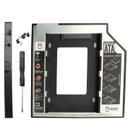 Suporte de montagem de disco rígido para laptop RLECS HDD SSD Caddy Adapter