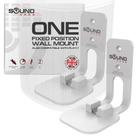 Suporte de montagem em parede Sound Bass ONE Twin Pack branco