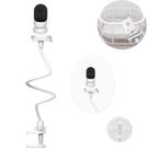 Suporte de montagem para câmera de bebê Derebir Compatible Owlet 85cm