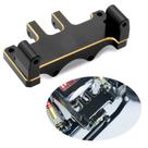 Suporte de montagem servo OGRC em latão para axial SCX24 Deadbolt Black