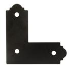 Suporte de montagem Simpson Strong-Tie APL4 preto revestido a pó 21x21cm Suporte de montagem Simpson Strong-Tie APL4 preto revestido a pó 21x21cm