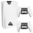 Suporte de montagem VIVO para console de jogos PS5 com 2 controladores