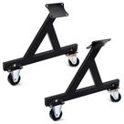 Suporte de motor LEQEE para motores LS V8 com rodas giratórias