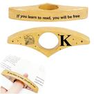Suporte de página de livro Hatirech personalizado com luz inicial