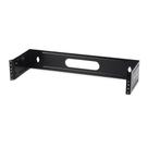 Suporte de painel de montagem em parede Cable Matters 2U com dobradiça de 19"