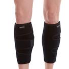 Suporte de panturrilha Bodyprox, pacote com 2 caneleiras ajustáveis