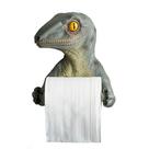 Suporte de papel higiênico Banllis Dinosaur Wall Mount Green Resin