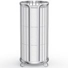Suporte de papel higiênico Bunoxea Freestanding Silver Suporte de papel higiênico Bunoxea Freestanding Silver
