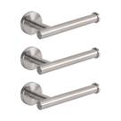Suporte de papel higiênico NearMoon, pacote com 3 unidades, aço inoxidável SUS304, 15 cm Suporte de papel higiênico NearMoon, pacote com 3 unidades, aço inoxidável SUS304, 15 cm