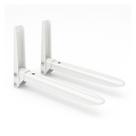 Suporte De Parede Ajustável Para Micro-ondas e Forno Elétrico Branco SM-SUMF