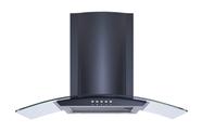 Suporte de parede conversível Range Hood Winflo 76 cm com filtros de malha Suporte de parede conversível Range Hood Winflo 76 cm com filtros de malha