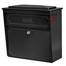 Suporte de parede de segurança com travamento Mailbox Mail Boss 7172 preto Suporte de parede de segurança com travamento Mailbox Mail Boss 7172 preto
