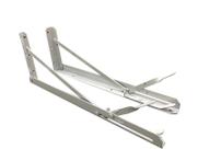 Suporte de parede Dobravel Branco 40cm (o Par) P/ Mesas,prateleiras e bancadas Suporte de parede Dobravel Branco 40cm (o Par) P/ Mesas,prateleiras e bancadas