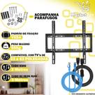 Suporte de Parede Fixo Para Tv 23 a 63 Pol Painel Monitor Com Cabo Hdmi 2m e Cabo de Internet 3m