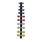 Suporte De Parede Halteres 5 Pares Halter De 1 a 5 Kg