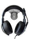 Suporte De Parede Headset call of duty Com Fita Dupla Face cinza black ops