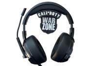 Suporte De Parede Headset call of duty warzone Com Fita Dupla Face Preto