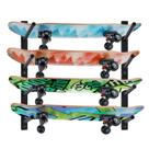 Suporte de parede horizontal para skate BiJun, 4 níveis