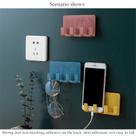 Suporte de Parede Multiuso Para Celular Controle Plástico Branco