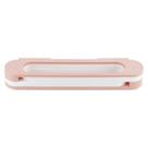 Suporte de Parede Multiuso para Toalhas Sapatos Chinelos em Plástico com Design Dobrável Rosa Clink