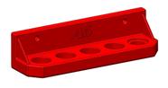 Suporte de Parede para 4 die e 01 shell Holder Suporte de Parede para 4 die e 01 shell Holder