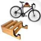 Suporte De Parede Para Bicicleta Bike De Madeira Resistente