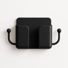 suporte de parede para celular com ganchos organizador tomada quarto escritório