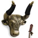 Suporte de parede para guitarra Adowes, 1 pacote de ferro fundido dourado