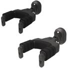 Suporte de parede para guitarra AUPHY Auto-Lock & Auto-Rotate de 10 kg, mais de 2 pacotes