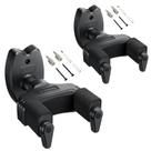 Suporte de parede para guitarra, pacote com 2 unidades, Donner Auto Lock, preto