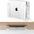 Suporte de parede para laptop Haohaio em acrílico transparente, 3,2 cm de espessura
