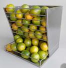 Suporte De Parede Para Laranjas Em Aço Inox Industrial