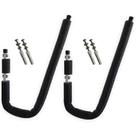 Suporte de Parede para Prancha Stand Up Longboard Alumínio Parafuso Inox