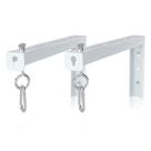 Suporte de Parede para Projetor Suptek PRL002W - Braços em L - Branco
