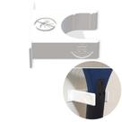 Suporte de Parede para Raquete Elétrica com Fita Dupla Face Mosquito
