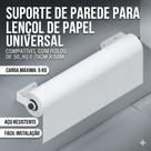 Suporte de parede para rolos bobina de kraft ou strech universal Suporte de parede para rolos bobina de kraft ou strech universal